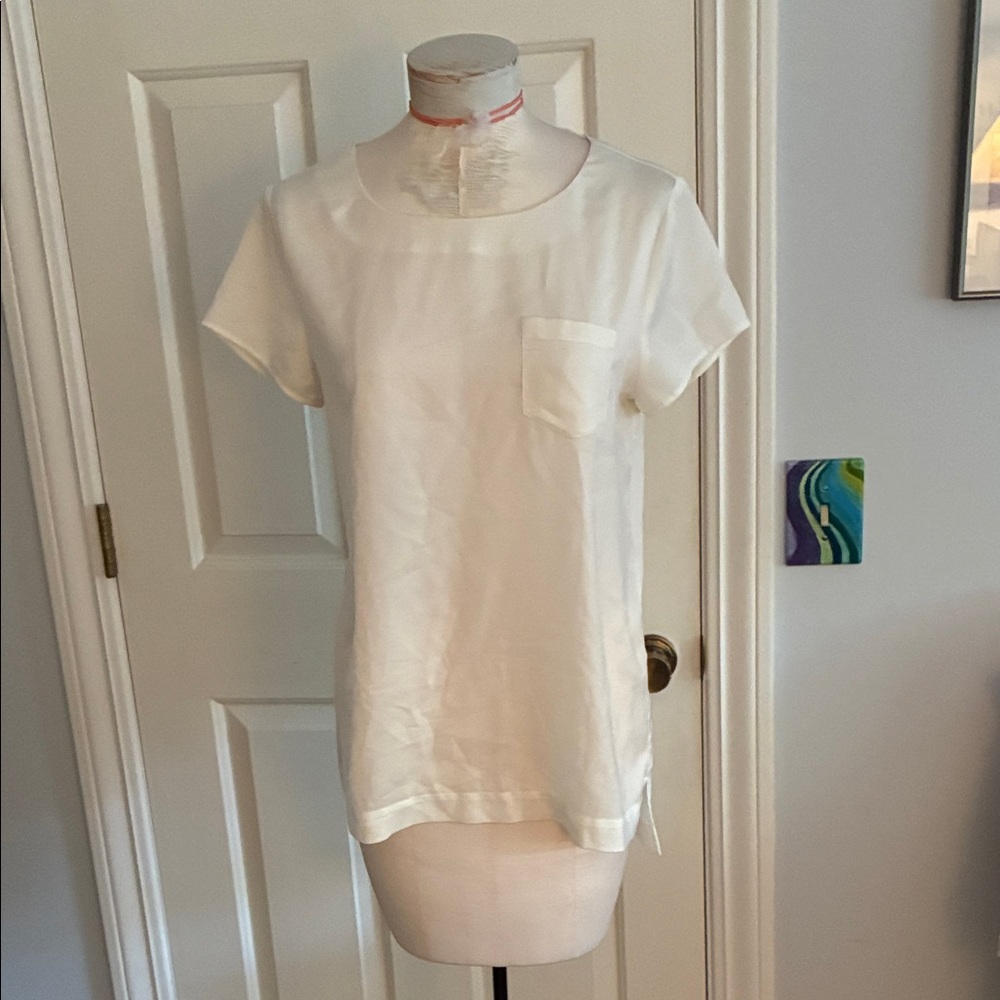 Like new J.Crew ivory blouse